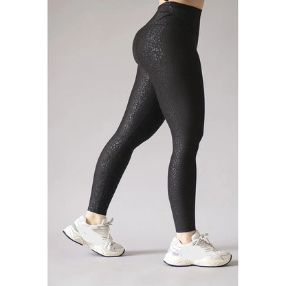 Legging Deportivo Lycra Colombiana Gala Sport Push Up Levana Negro Push Up Godo Manf Negra Ch/m
