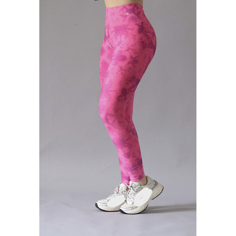 Legging Lycra Colombiana Galasport Elite Pushup Pocket Tinto