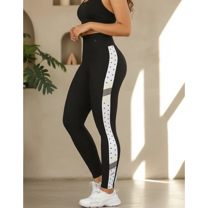 Legging Deportivo Lycra Colombiana Gala Sport Elite Snow