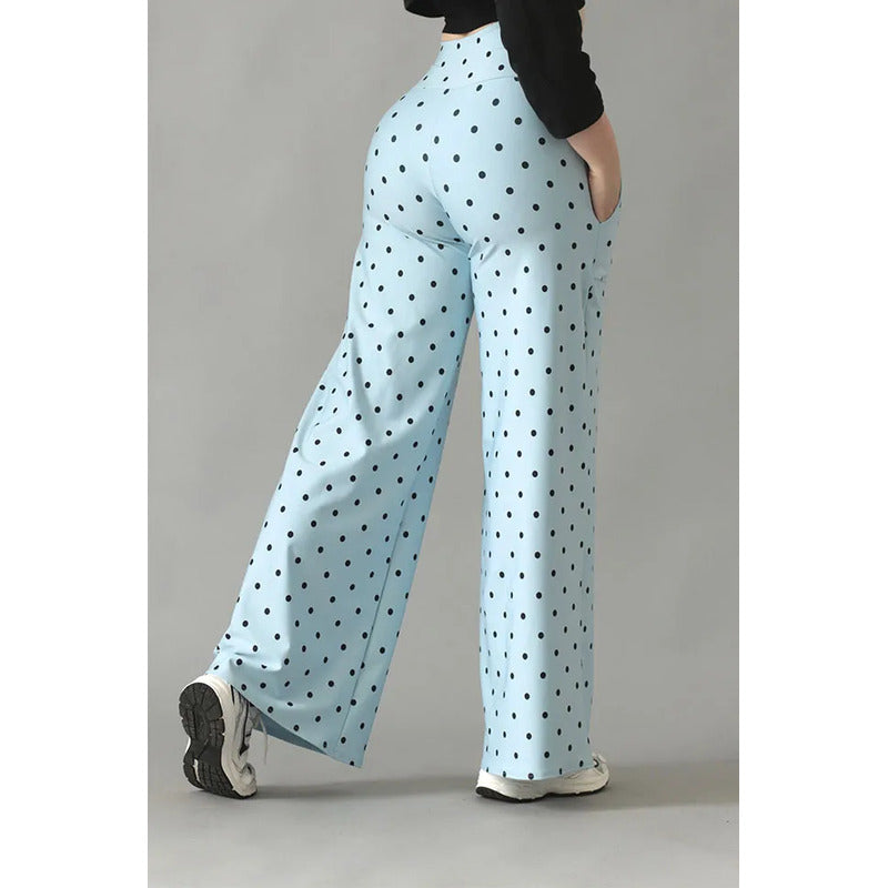 Legging Deportivo Lycra Colombiana Gala Sport Elite 778 Celeste Pants S2 Lycra Soft 7357 Puntos Ch/m