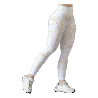 Legging Deportivo Lycra Colombiana Gala Sport Elite Pom Camu