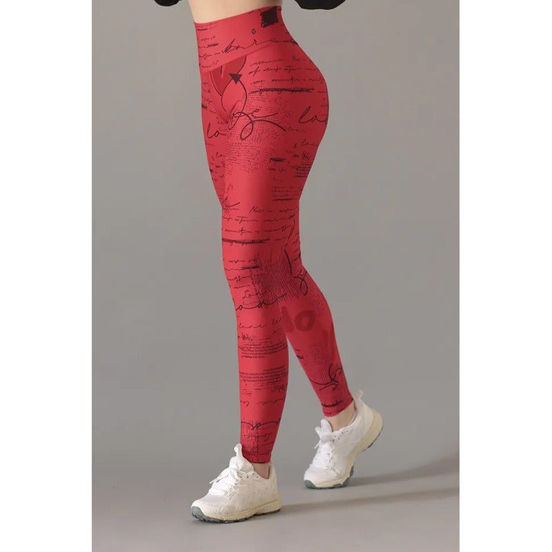 Legging Deportivo Lycra Colombiana Gala Sport Push Up Judi  Ch/m