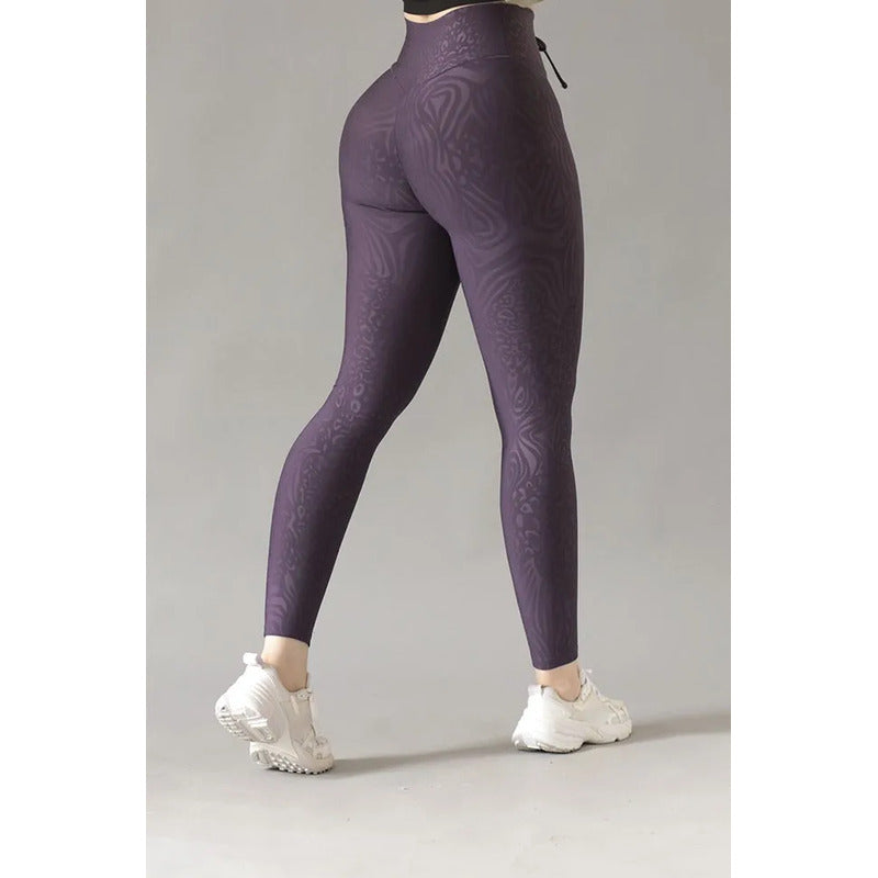 Legging Deportivo Lycra Colombiana Gala Sport Elite Cherry