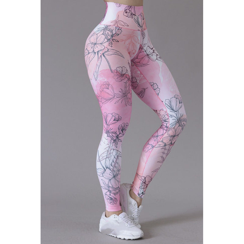 Legging Deportivo Lycra Colombiana Gala Sport Push Up Vale