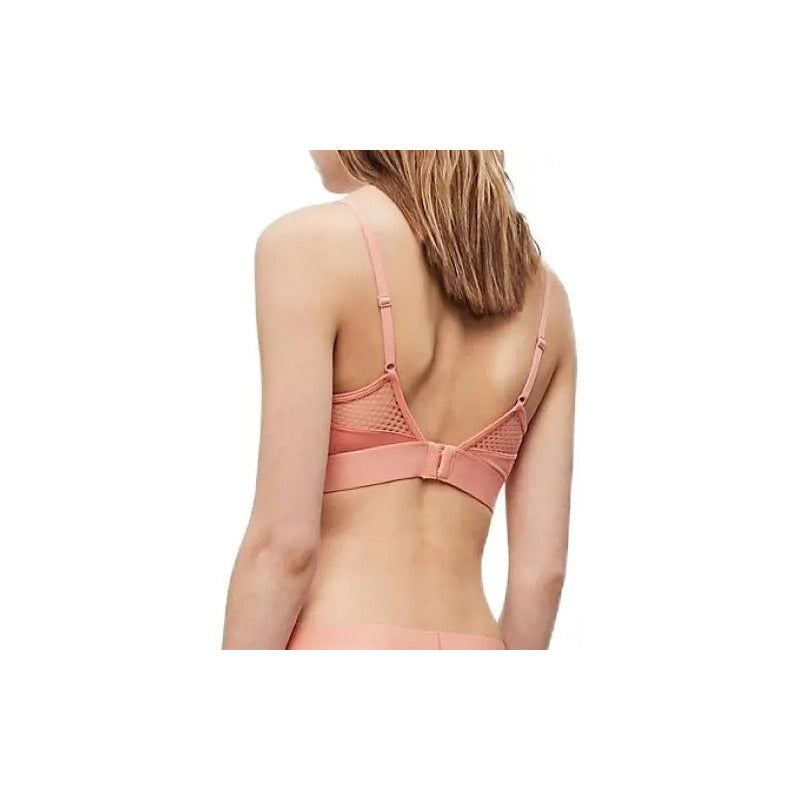 Top Brasier Calvin Klein Chimera Original Ck Coral Liso Ch