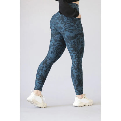 Legging Deportivo Lycra Colombiana Gala Sport Elite Pom Camu