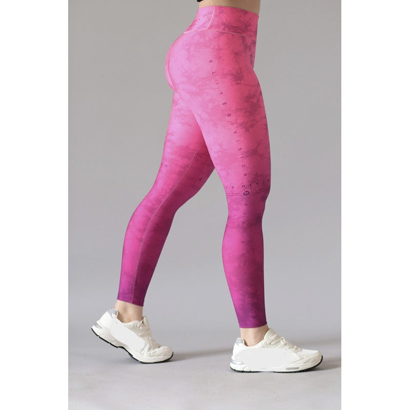 Legging Deportivo Lycra Colombiana Gala Sport Elite Splash