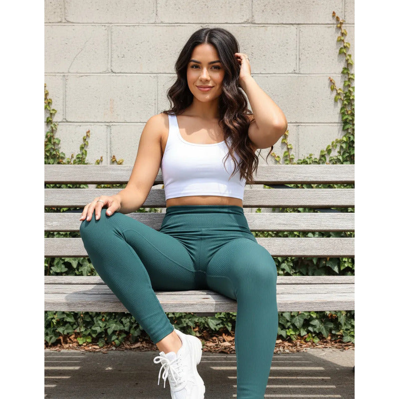 Legging Deportivo Lycra Colombiana Gala Sport Push Up Keyla
