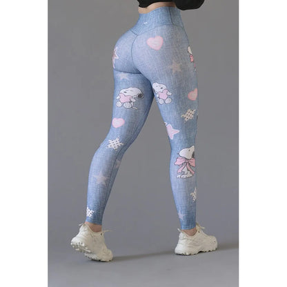 Legging Deportivo Lycra Colombiana Gala Sport Elite Cloud