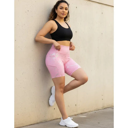 Short Deportivo Lycra Colombiana Gala Sport Pocket Salvia