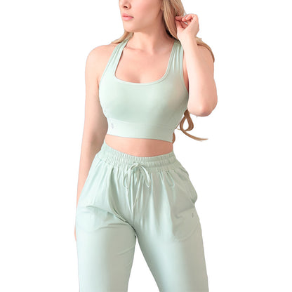 Top Lycra Deportiva Gala Sport Alto Impacto Diamond Rose