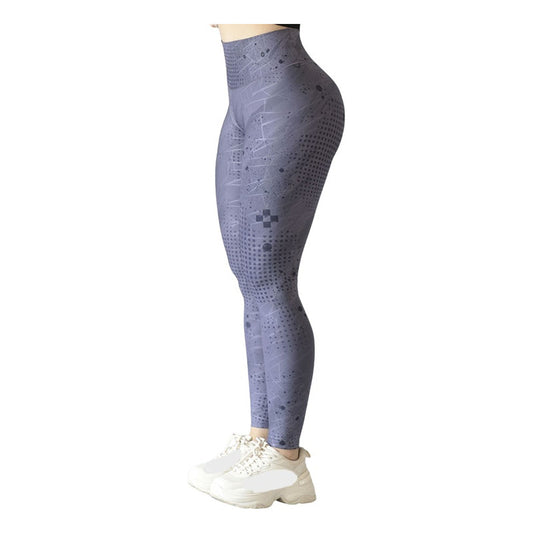 Legging Deportivo Lycra Colombiana Gala Sport Push Up Turque
