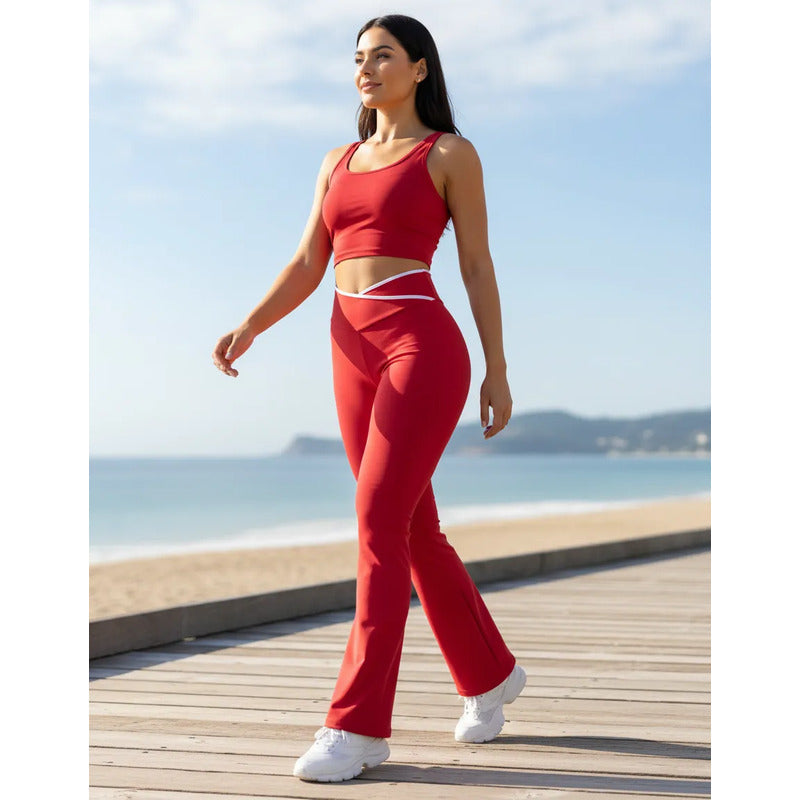 Legging Deportivo Lycra Colombiana Gala Sport Elite Pink Ch/m