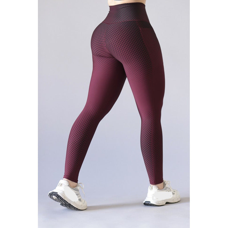 Legging Deportivo Lycra Colombiana Gala Sport Elite Sky