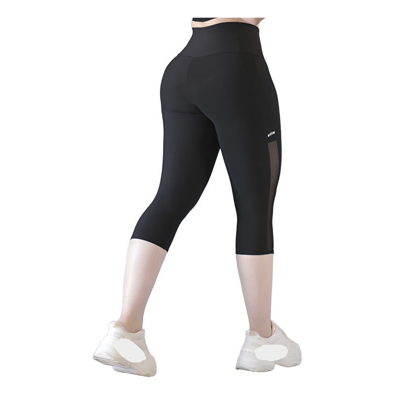 Legging Deportivo Lycra Colombiana Gala Sport Elite Blank