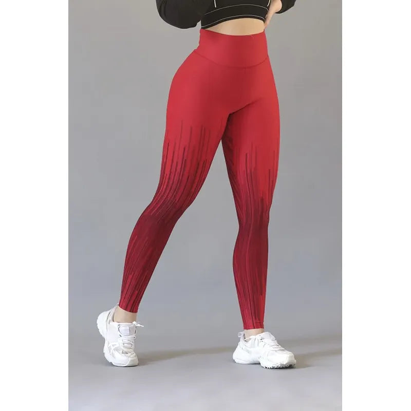 Legging Deportivo Lycra Colombiana Gala Sport Push Up Nuez