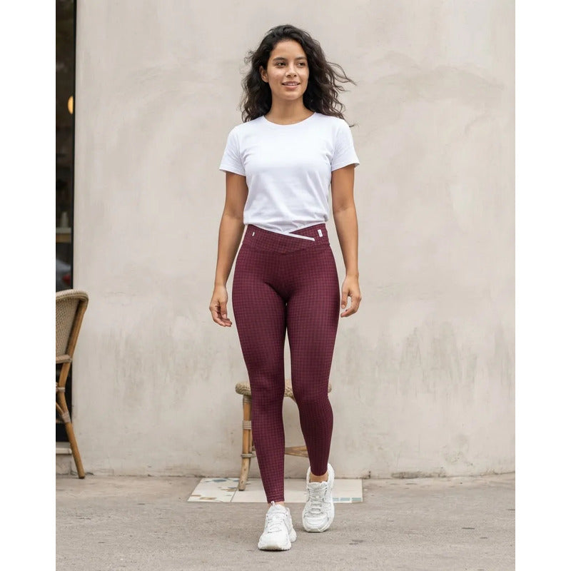Legging Deportivo Lycra Colombiana Gala Sport Push Up Tallah