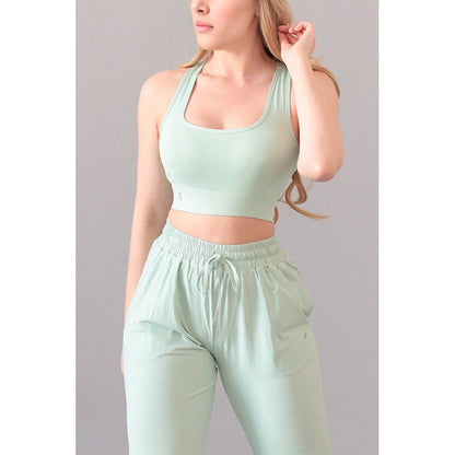 Top Lycra Deportiva Gala Sport Alto Impacto Diamond Rose