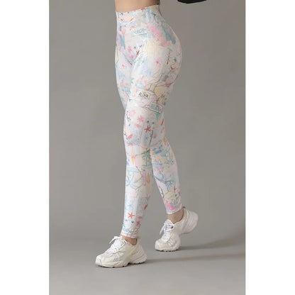 Legging Deportivo Lycra Colombiana Gala Sport Push Up Lara