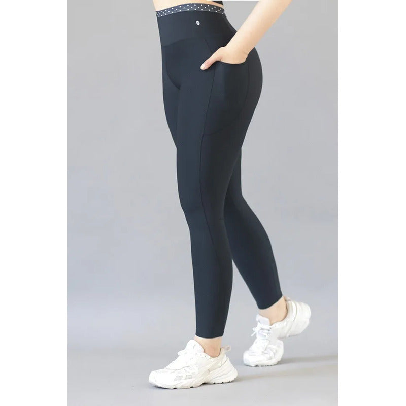 Legging Deportivo Lycra Colombiana Galasport Elt Décroît 109