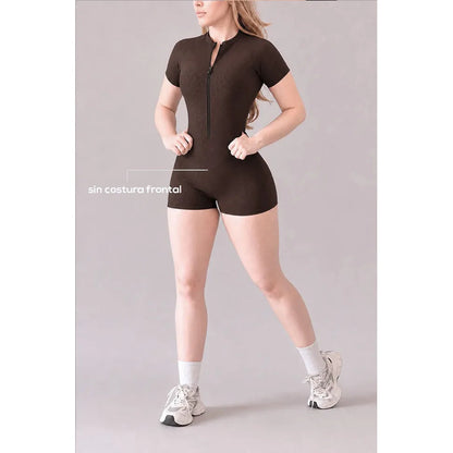 Legging Jumpsuit Lycra Colombiana Gala Sport Enterizo Basic Ch/m/g