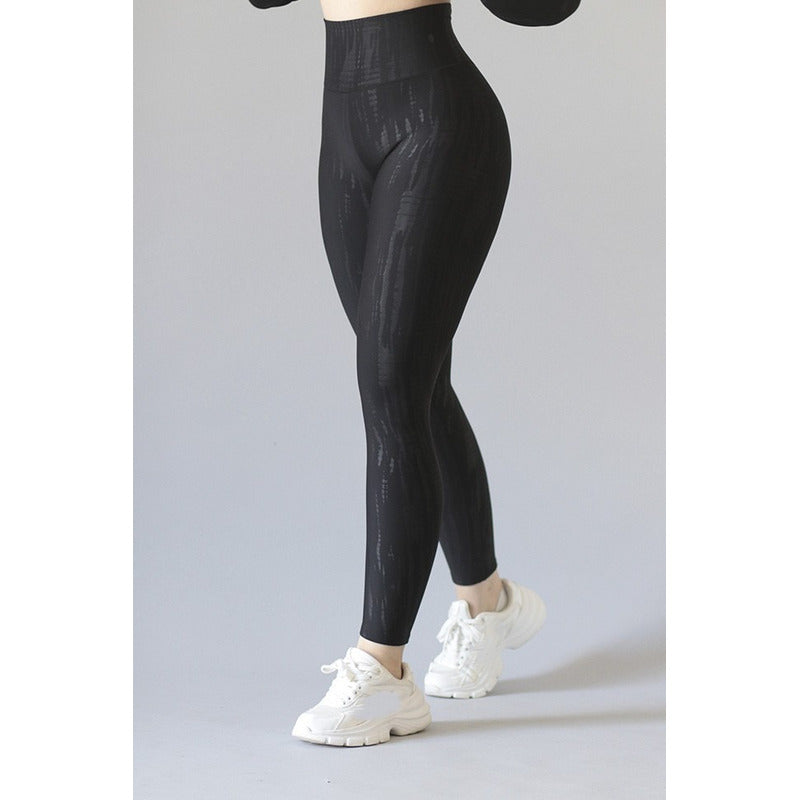 Legging Lycra Colombiana Galasport Elite Pushup Pocket Verde