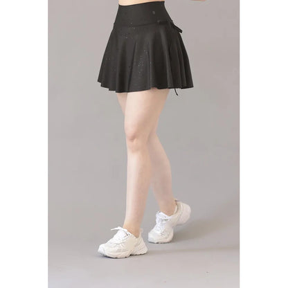 Falda Short Legging Lycra Colombiano Galasport Elite 708 Negro Falda Short Crown Dul F Negra Ch/m