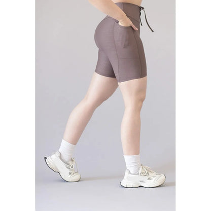 Leggings Gala Sport Elite Short Biker Mujer Negro Marrón Claro Bikbo Prepole Elein Cafe Pt Ch/m