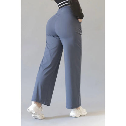 Pants Deportivo Gala Sport Guady Azul Acero Pants Wide Leg Oysh 25007 Azul Marino M