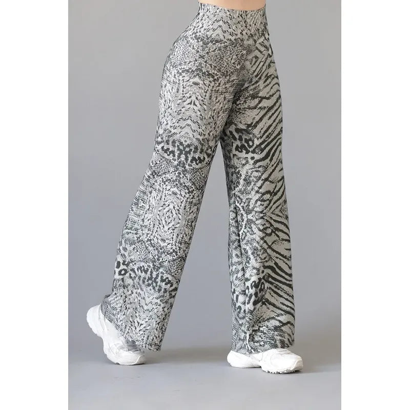 Legging Deportivo Lycra Colombiana Gala Sport Elite Skeleton Gris Pants Int 6865 Design Ch/m