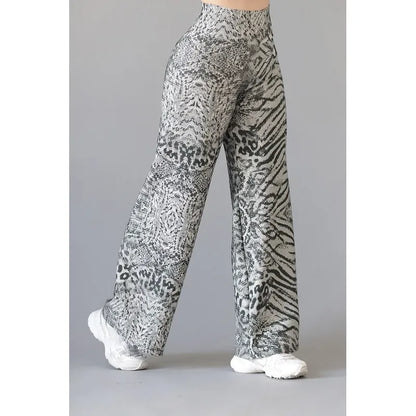 Legging Deportivo Lycra Colombiana Gala Sport Elite Skeleton Gris Pants Int 6865 Design Ch/m