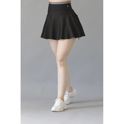 Short Deportivo Lycra Colombiana Gala Sport Pocket Rojo Negro Falda Short Crown B4 Velvet 7379 Ch/m