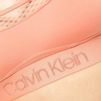 Top Brasier Calvin Klein Chimera Original Ck Coral Liso Ch