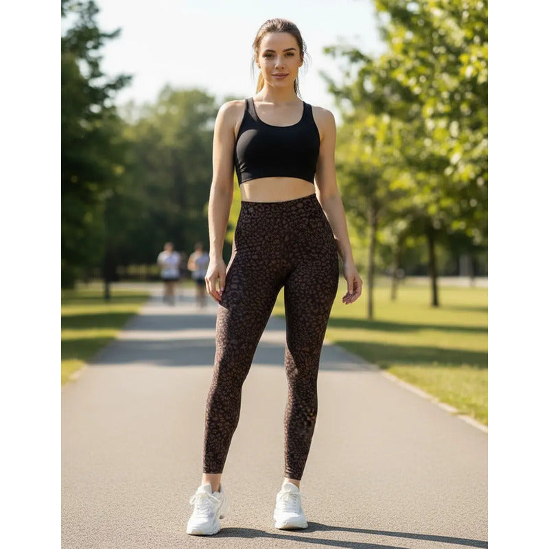 Legging Deportivo Lycra Colombiana Gala Sport Push Up Panth
