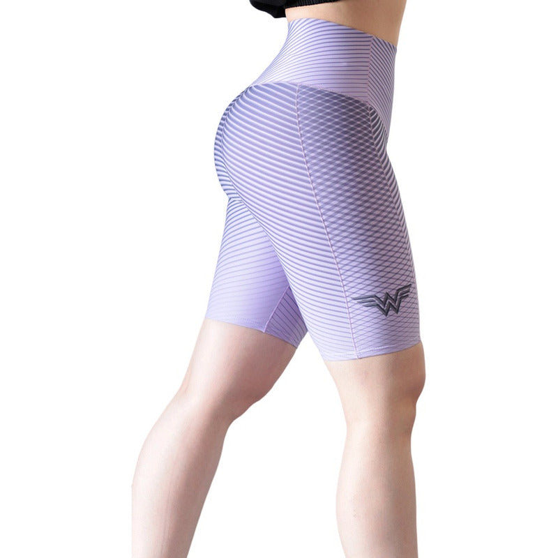 Legging Short Deportivo Lycra Colombiana Gala Sport Wo Hexa