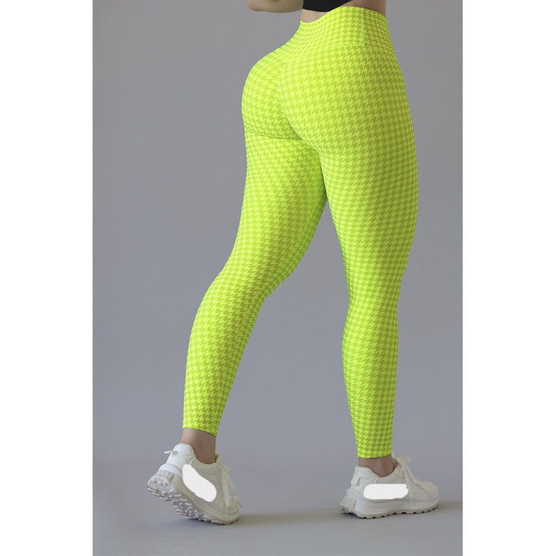 Legging Deportivo Lycra Colombiana Gala Sport Push Up Tattoo