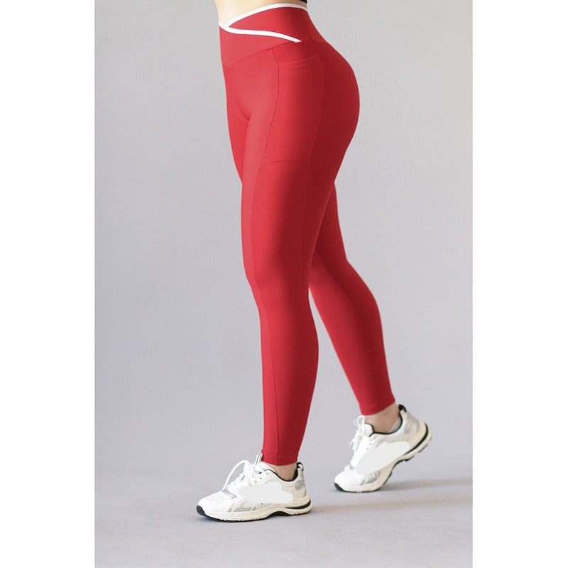 Legging Deportivo Lycra Colombiana Gala Sport Elite Flores