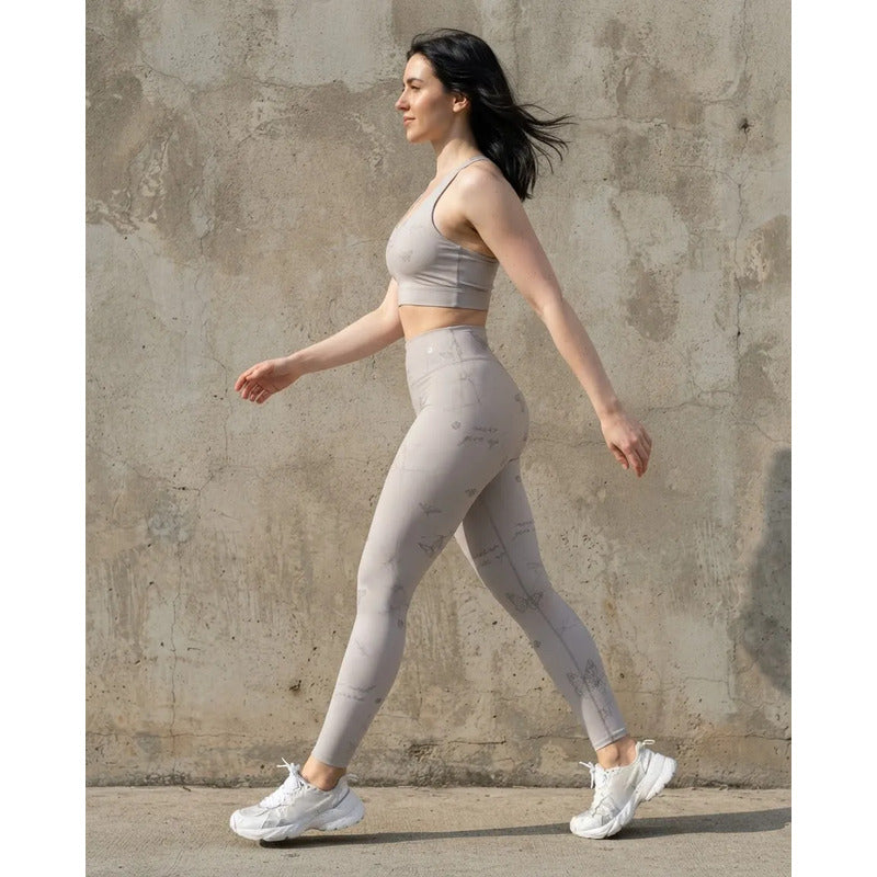 Legging Deportivo Lycra Colombiana Gala Sport Elite Splatter