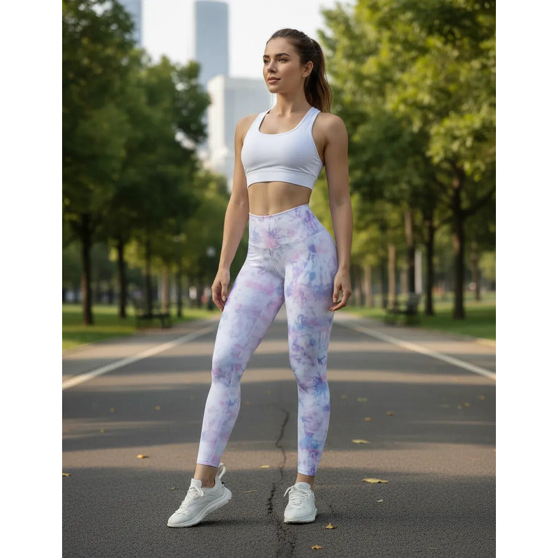 Legging Deportivo Lycra Colombiana Gala Sport Push Up Quay