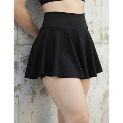 Short Deportivo Lycra Colombiana Gala Sport Elite Lead Negro Falda Short Crown Nil Negra Ch/m