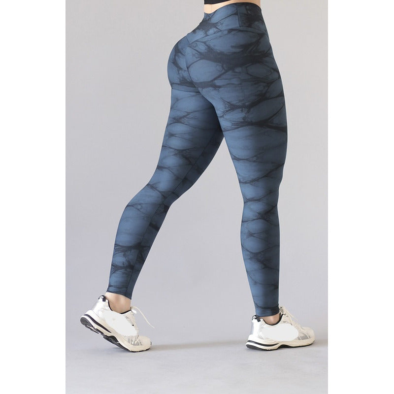 Legging Deportivo Lycra Colombiana Gala Sport Push Up Ube