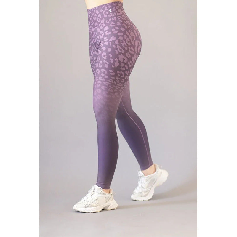 Legging Deportivo Lycra Colombiana Gala Sport Push Up Nuez