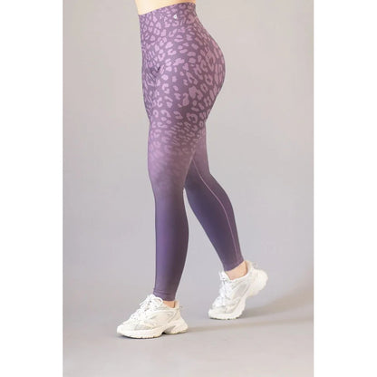 Legging Deportivo Lycra Colombiana Gala Sport Push Up Nuez