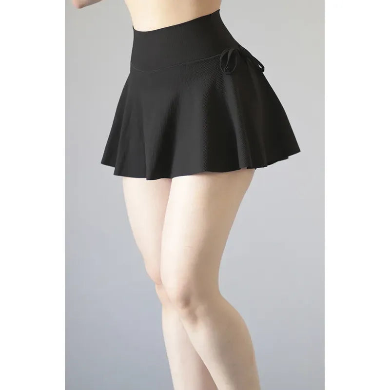 Short Deportivo Lycra Colombiana Gala Sport Elite Lead Negro Falda Short Crown Nil Negra Ch/m