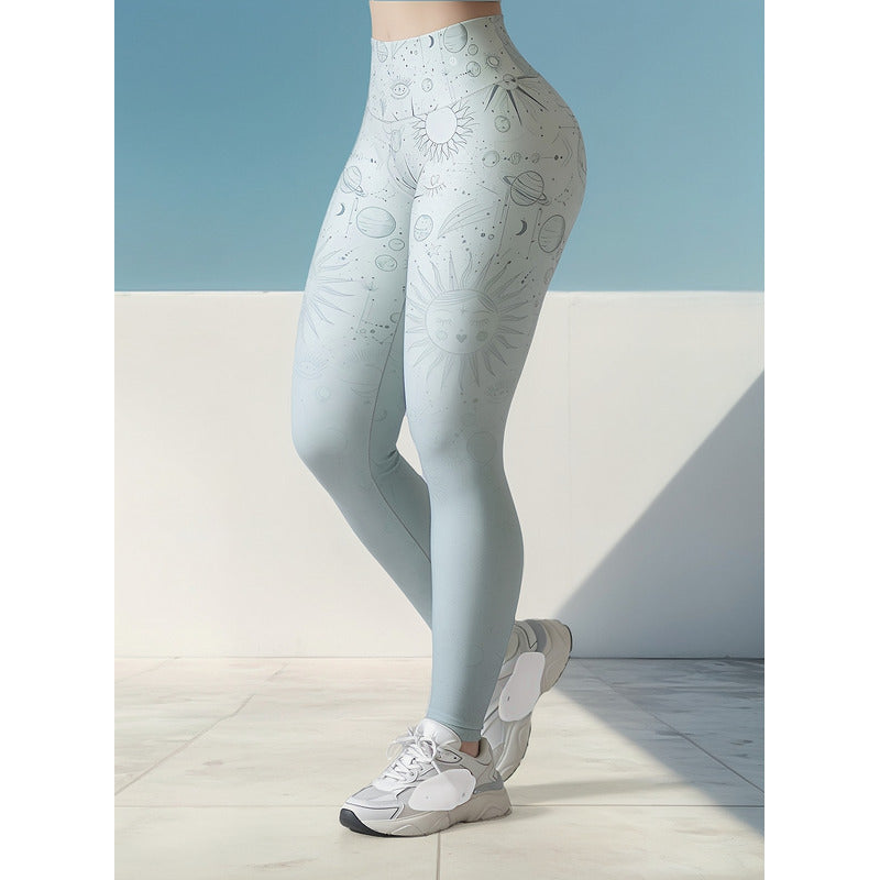 Legging Lycra Colombiana Gala Sport Elite Pupa Push Up Stars