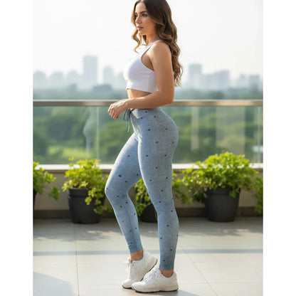 Legging Deportivo Lycra Colombiana Gala Sport Push Up Ube