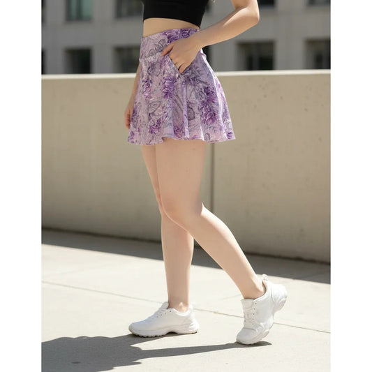 Short Deportivo Lycra Colombiana Gala Sport Elite Knox Multicolor Falda Short Crown Lycra Soft 7448 Ch/m