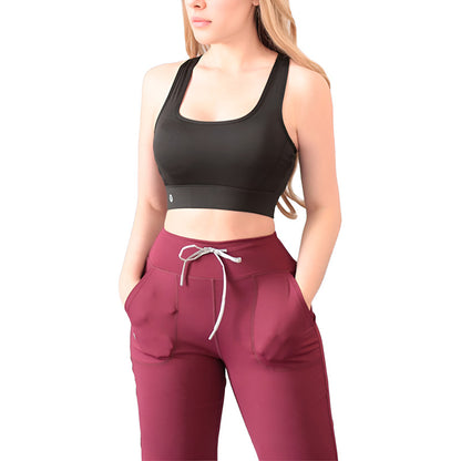 Top Lycra Deportiva Gala Sport Alto Impacto Diamond Rose