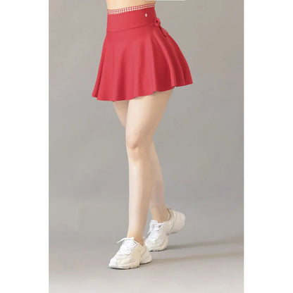 Short Deportivo Lycra Colombiana Gala Sport Pocket Rojo Rojo Falda Short Crown B4 Lycra Soft 7380 Ch/m