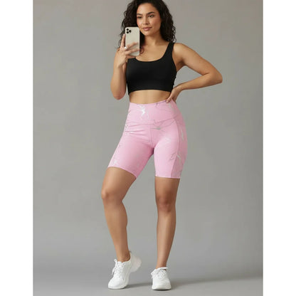 Short Deportivo Lycra Colombiana Gala Sport Pocket Salvia